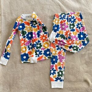 Hanna Andersson Multicolor Floral Kids Pajama Set